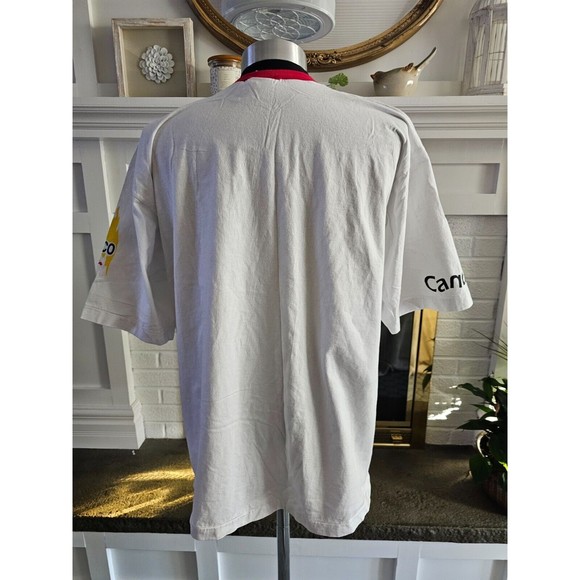 RARE Vtg POCO LOCO CLUB CANCUN Logo Multicolor T-Shirt 100% Cotton Mens Sz XXL - Picture 4 of 6